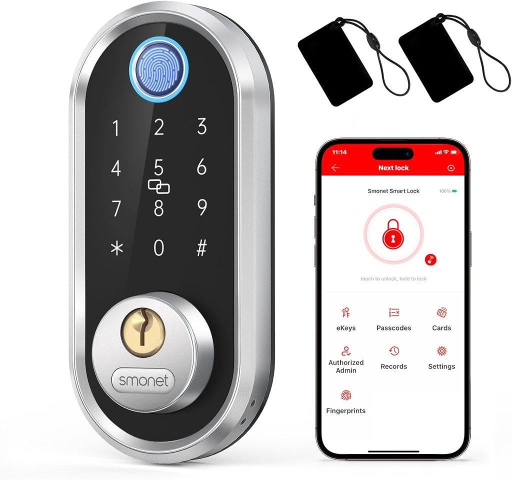 Unlocking Convenience: Review of the SMONET Fingerprint Smart Deadbolt