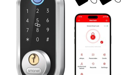 Unlocking Convenience: Review of the SMONET Fingerprint Smart Deadbolt