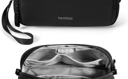 Stay Organized on the Go: Review of the tomtoc Electronic Organizer Travel Case